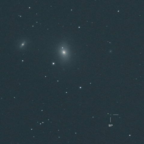 テンペル第１彗星とＭ８５