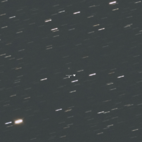 C/2016A8（リニア彗星）