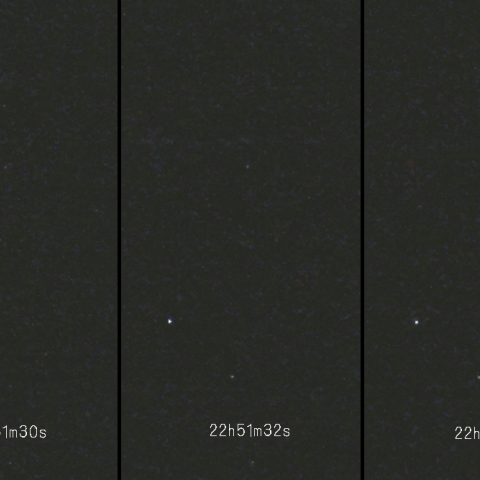 小惑星ジュヴィジアによる恒星の減光