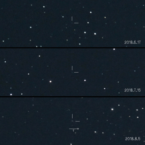 78P（ゲーレルズ彗星）の変化