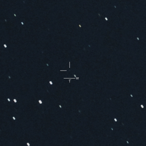 C/2018W2（アフリカーノ彗星）