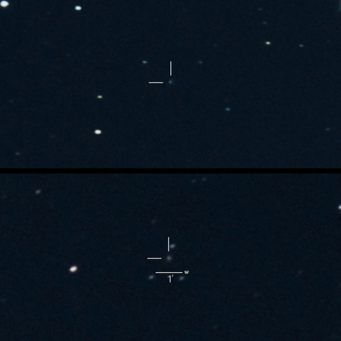 C/2017T2（パンスターズ彗星）の変化