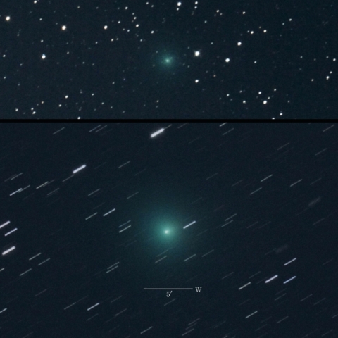 増光する岩本彗星 (C/2018Y1)