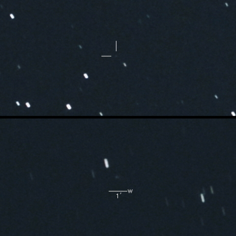 C/2018W2（アフリカーノ彗星）の変化