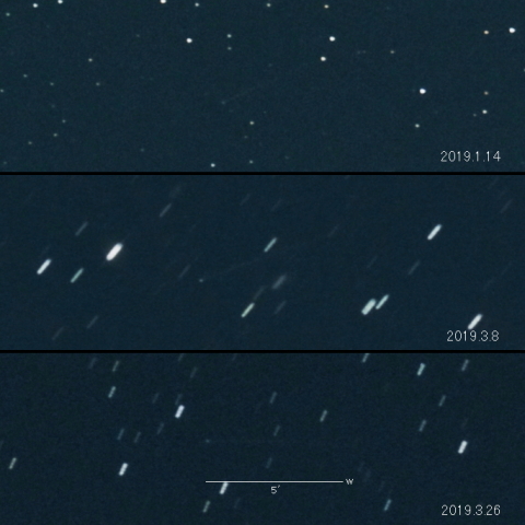 小惑星ゴールトの変化