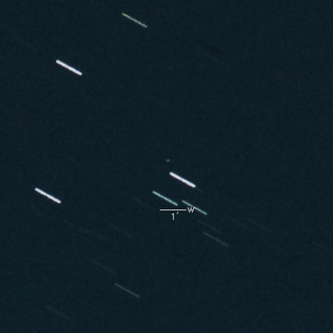 A/2018 V3（彗星軌道の小惑星）