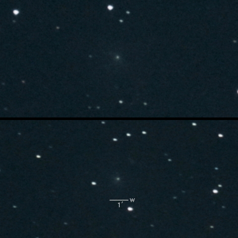 29P（Schwassmann-Wachmann）の分裂？