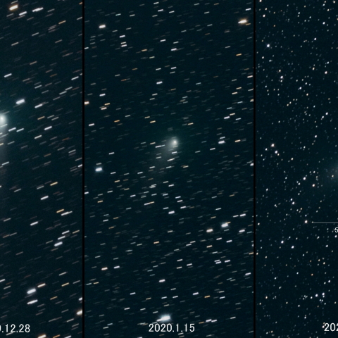 C/2017 T2 (PANSTARRS)の変化