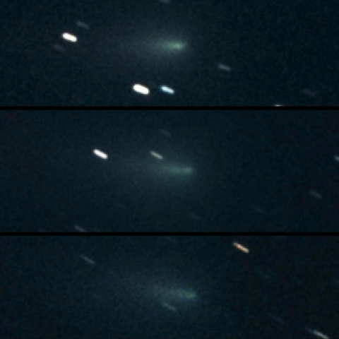 崩壊するC/2019 Y4 (ATLAS)