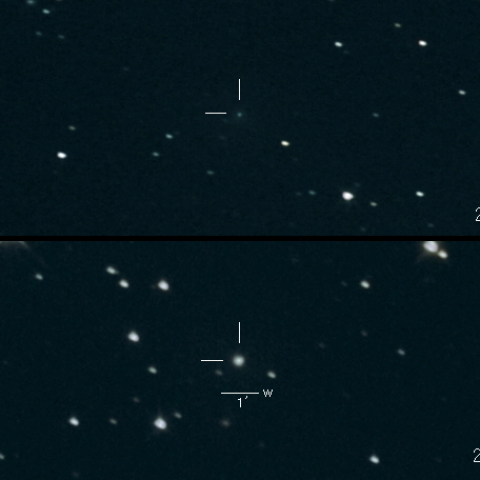 29P (Schwassmann-Wachmann) のアウトバースト