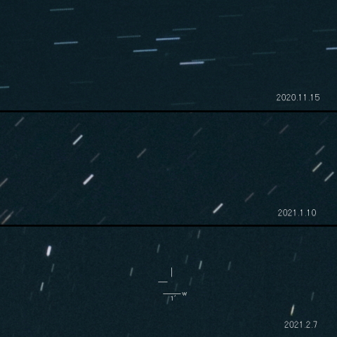 405P (Lemmon) の変化