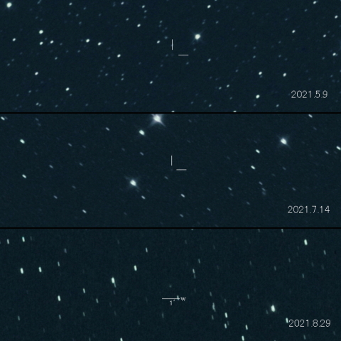 C/2020 K1 (PANSTARRS) の変化