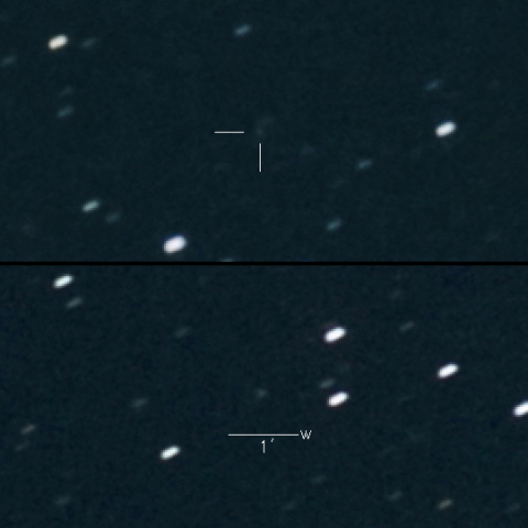 C/2020 F2 (ATLAS) の変化