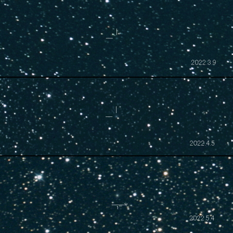 C/2020 K1 (PANSTARRS) の変化