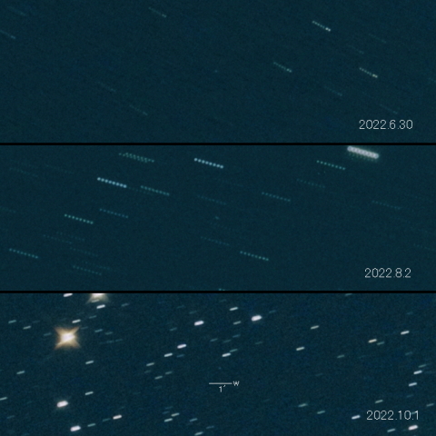 107P(Wilson-Harrington) の変化