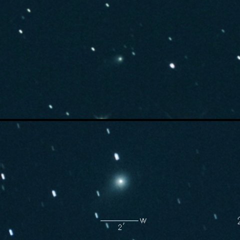 C/2020 V2（ＺＴＦ）の変化