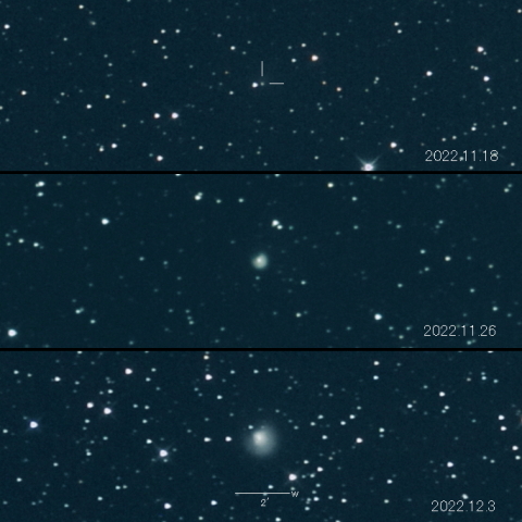 29P（Schwassmann-Wachmann）の変化