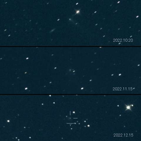 P/2022 L3 (ATLAS) の変化