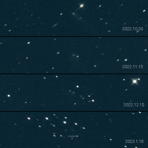 P/2022 L3 (ATLAS) の変化