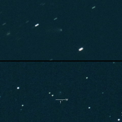 C/2021 X1 (Maury-Attard) の変化