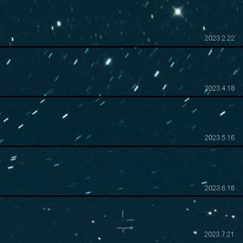 C/2020 R7 (ATLAS) の変化