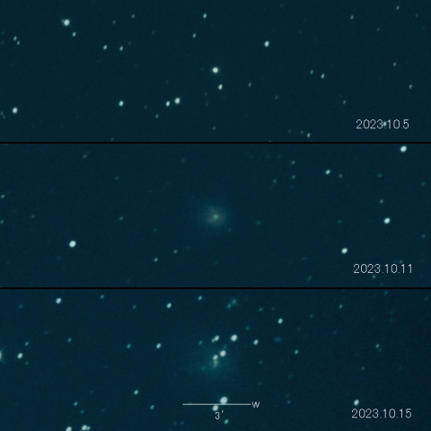 12P（Pons-Brooks）の変化