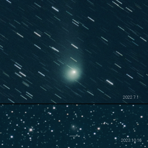 C/2017 K2 (PANSTARRS) の変化