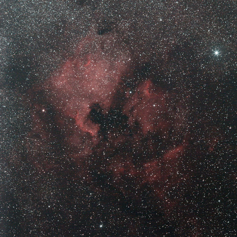 北アメリカ星雲 ペリカン星雲