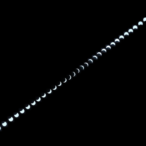 台灣の部分日食