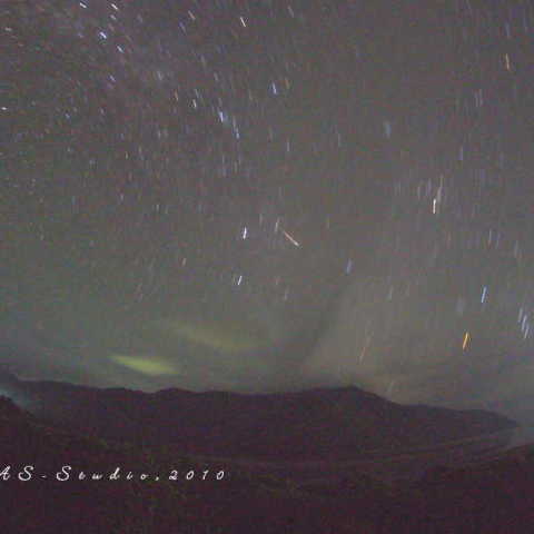 流星群　in奄美大島