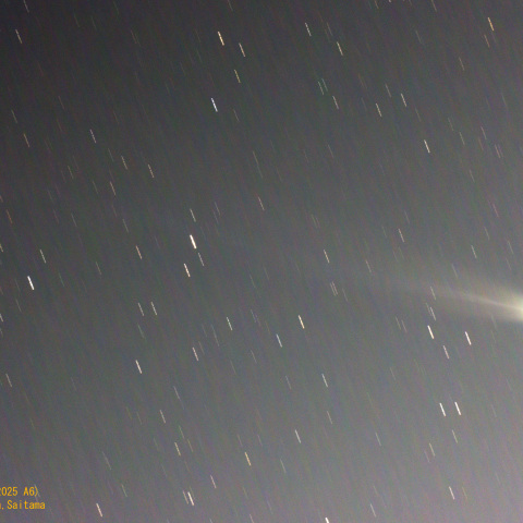 レモン彗星 10月17日朝