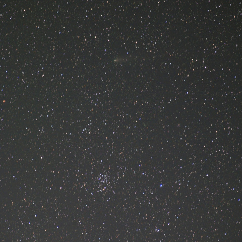 M50に近づくジャコビニ・チンナー彗星