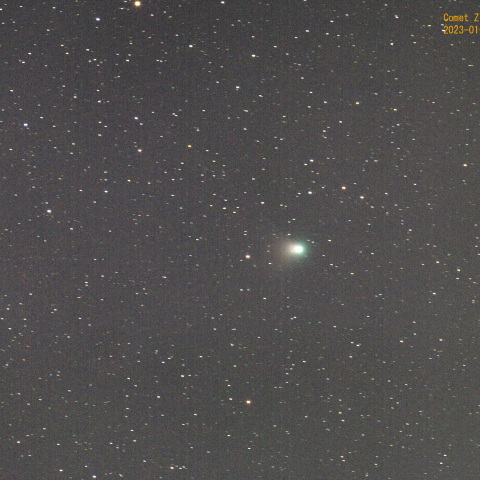 ZTF彗星(C/2022 E3) 1月1日