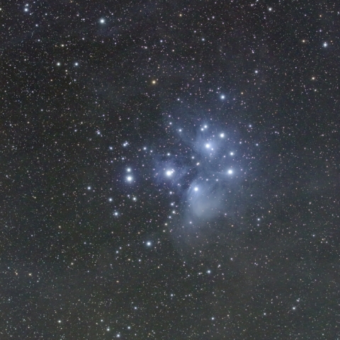 M45 プレアデス星団（スバル）