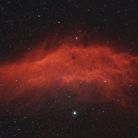 カリフォルニア星雲　NGC1499