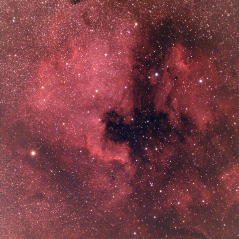 北アメリカ星雲とペリカン星雲