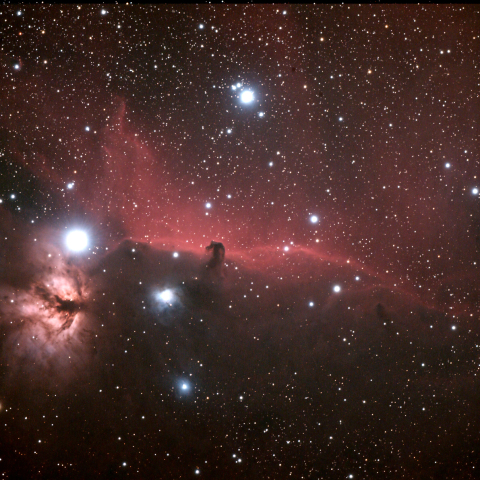 馬頭星雲とNGC2024