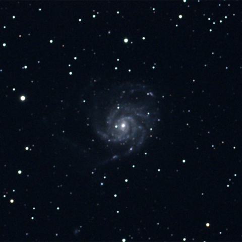 M101 回転花火銀河
