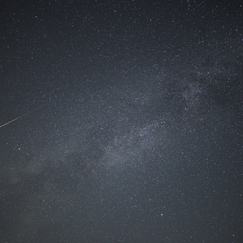 ペルセウス座流星群　火球