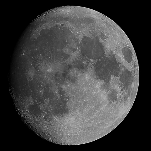 スーパームーンちょい前　月齢12