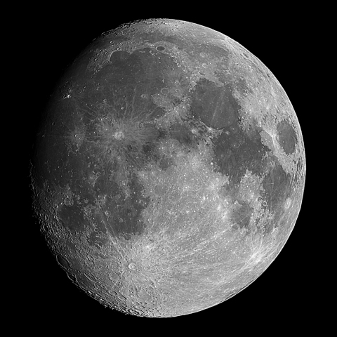 お月様　月齢12