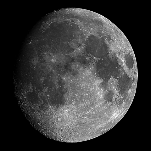 お月様　月齢12