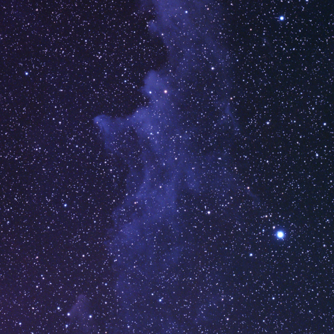 魔女の横顔星雲　IC2118