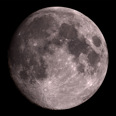 お月様　月齢12