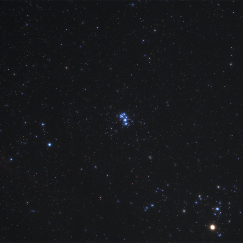 プレアデス星団とヒアデス星団