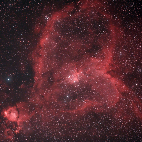 ハート星雲　IC1805