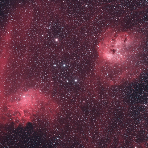 勾玉星雲　IC405
