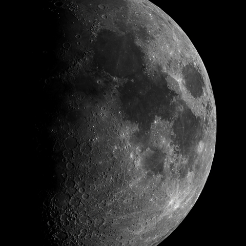 梅雨明けのお月様