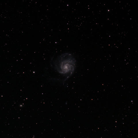M101　回転花火銀河