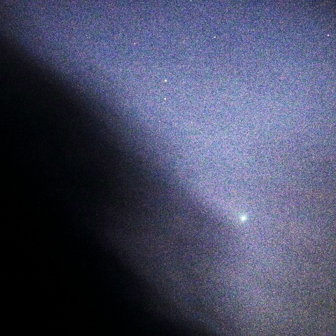 明るくなり始めたスワンR2彗星